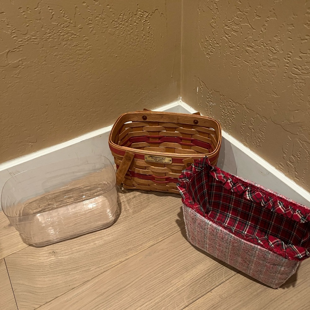 Longaberger Seasons Greetings Basket